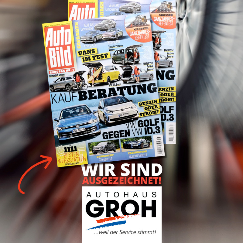 Autohaus Groh Auszeichnung
