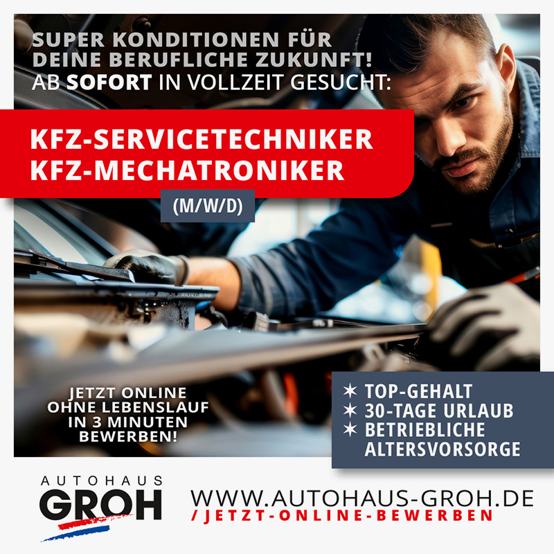 Autohaus Groh Jobanzeigen
